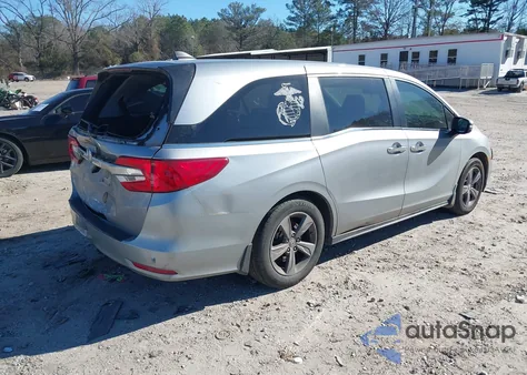 2019 Honda Odyssey Ex-L from USA, damaged, VIN 5FNRL6H77KB130056